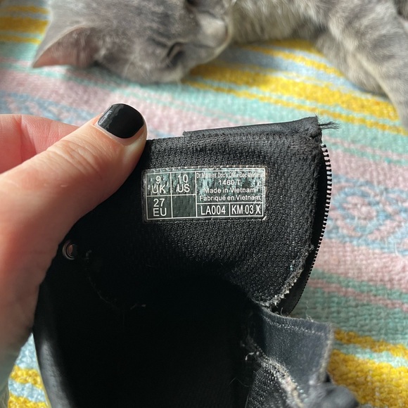 Toddler Doc Martens - Sparkly Teal - Picture 6 of 6